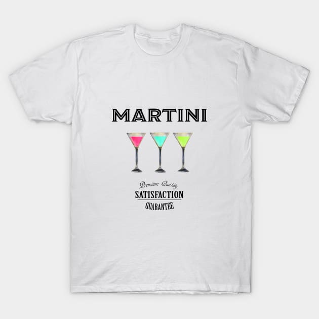 Martini T-Shirt by PeggyNovak